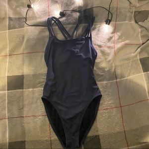 JOLYN Navy Ryker Onesie